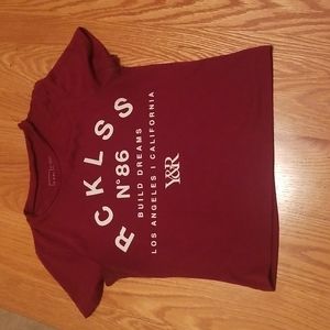 Young and Reckless XS crop top